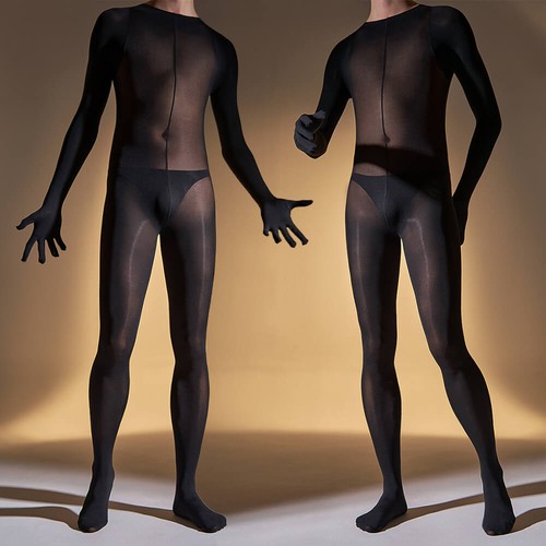 Herren body overall - body, langarm
