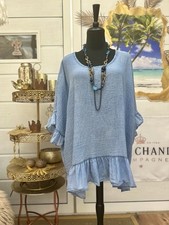 Damen Tunika Longbluse