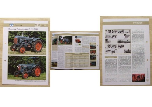 Hanomag traktor schlepper - hanomag,