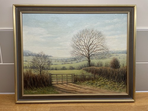 Dale landschaft ölgemälde - dale,