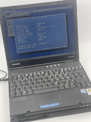 Compaq evo 400 mit - evo,