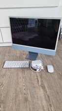 Apple iMac 24 Zoll (256GB SSD, Apple M1, 3,20GHz, 8GB, 7-Core GPU) Blau -...