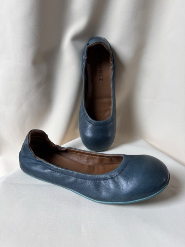 Rundholz ballerinas leder - leder, 38