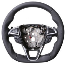 Ford Lenkrad Mondeo Fusion Edge Fiesta Galaxy Abgeflacht NEU Neu Beziehen 57562