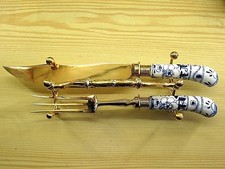 Tranchierbesteck Messerhalter