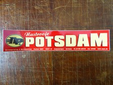 NP Nastrovje Potsdam Aufkleber ~29x 6cm 1990er napo VS-Schwenningen Siebdruck