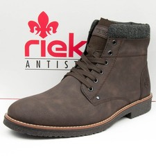 Rieker Herrenschuhe Stiefel Winterschuhe Gefüttert Gr. 43 Braun 33640-25
