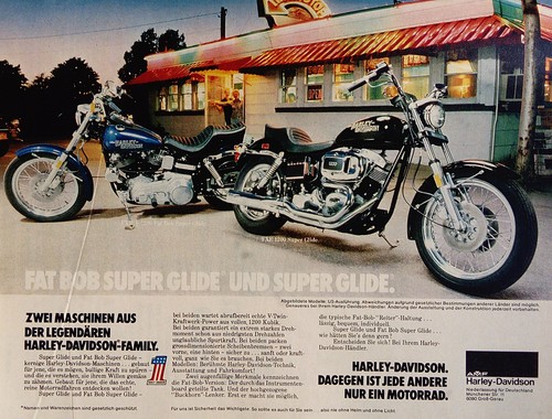 Harley davidson fat bob und - fat,