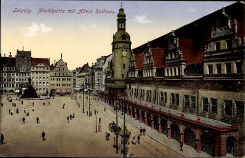 Alte leipzig diverse - alte, ak