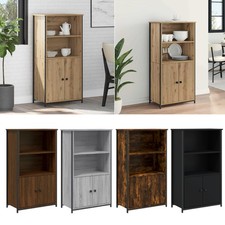 Hochschrank Mit Tür Anrichte Kommode Schließfach Aktenschrank Holzwerkstoff