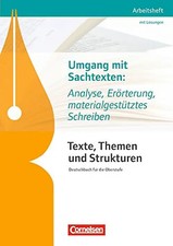 Texte, Themen und Strukturen - Arbeitshefte - Abiturvorbereitung-Themenhefte 201