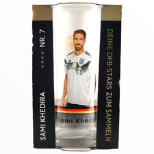 DFB Sammelglas Sami Khedira REWE 2018 Fußball Sammlung Trinkglas mit OVP Rarität