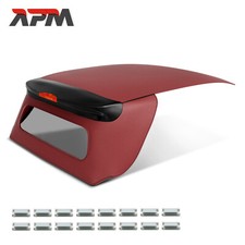 Cabrioverdeck Softtop Rot für Smart Fortwo Cabrio 451 1.0 Brabus  ab 2007