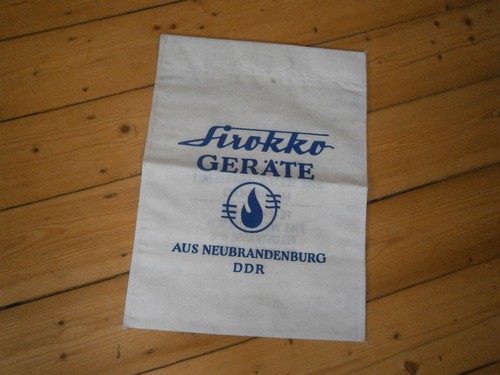 Ddr werbebeutel sirokko - werbebeutel:,