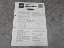 Schaltplan service manual - service, für
