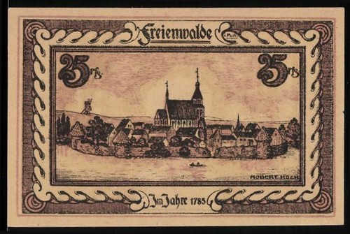 Notgeld freienwalde pom 25 - notgeld, /pom.,