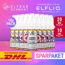 10 x ELFLIQ ELFBAR - 10mg &