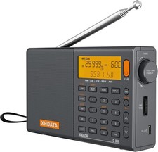 XHDATA D-808 Tragbares Digitales Radio UKW-Stereo/KW/MW/LW SSB RDS Air Band