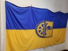 Fahne/Flagge Stoff Wappen