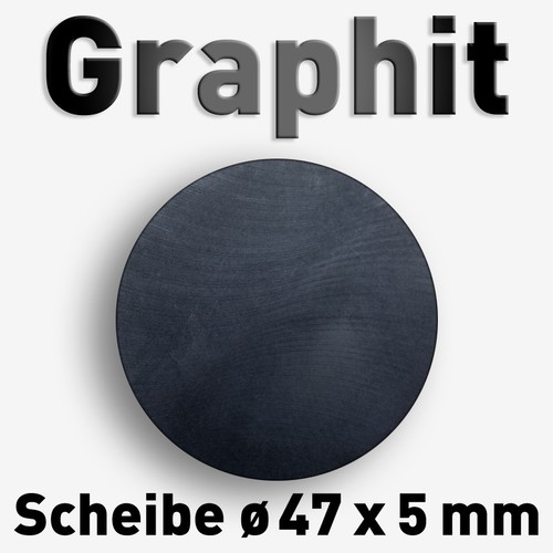 Graphitscheiben 47 mm x - x,