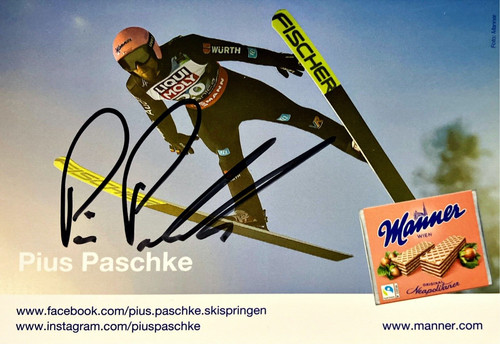 Autogramm pius paschke - autogramm,