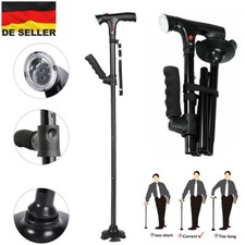 Klappbarer Gehstock