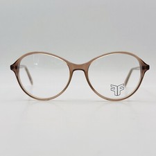 Funk eyewear Brille Damen oval braun transparent Mod. Friand tan Food Dieter NEU