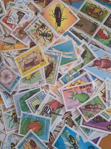 100 verschiedene briefmarken - verschiedene,