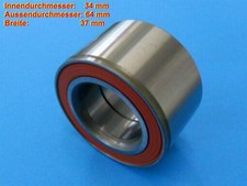 Kompaktlager 34x64/37 mm f. Achsen von Alko Knott Westfalia Heinemann Neu L60034