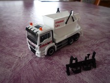 Herpa MAN  TGS  3 achs Absetzmulden Kipper   STRABAG   Maßstab 1:87  Eigenbau