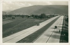 Ansichtskarte Mannheim Heidelberg Reichsautobahn 1935 Autobahn (Nr.9134)