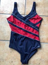 TCM Tchibo bequemer Badeanzug ca.Gr.44/46 Blau Rot Damen
