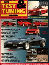Zeitschrift Auto Test und Tuning Magazin 11. 1990 Corrado Probe Postert Supra