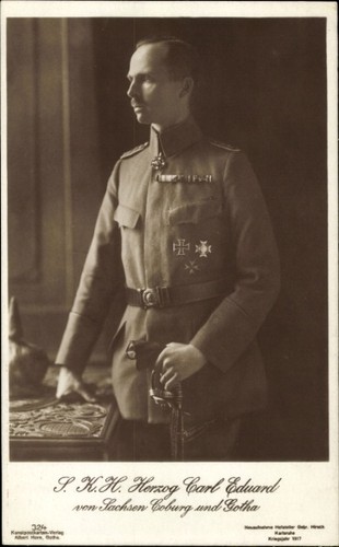 Herzog carl eduard von - herzog,