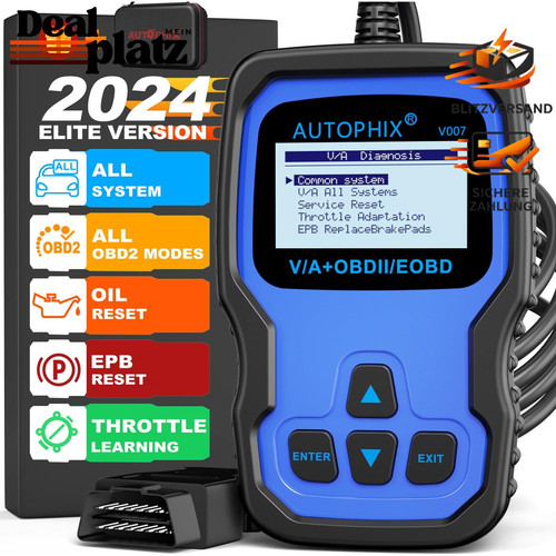 Obd2 scanner v007 kompatibel - scanner,