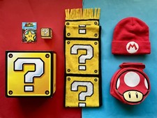 SUPER MARIO Mystery Box GAMEBOY N64 NES POKEMON SNES SWITCH DS Nintendo OVP Game