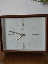 Max Bill Junghans Tischuhr Kaminuhr mit Schlagwerk 50er Jahre / 60er Jahre Top