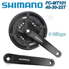 SHIMANO Kurbelgarnitur 9-Gang