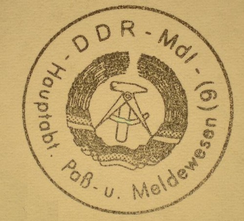 Mdi stempel dienstsiegel - /,