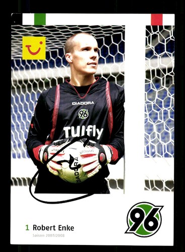 Robert enke autogrammkarte - robert,