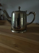 Kanne, Metall, gebraucht, 1 Liter, Deko,