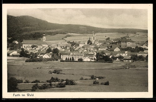 Ansichtskarte furth wald - im,