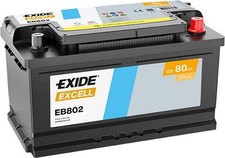 Exide EB802 Excell 12V 80Ah