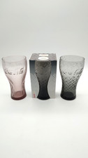 Mc Donalds Coca Cola Glas 2x Grau 1x Rosa 2013 Limitierte Edition