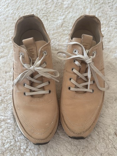 Hub damen leder sneaker - hub, beige
