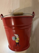 Roter Blecheimer mit HB-Männchen Bruno