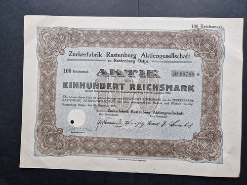 Aktie über 100 - , rm