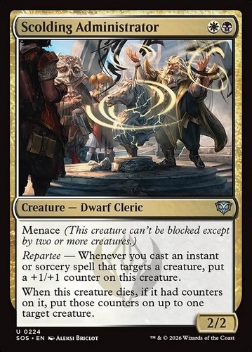 Mtg 4x scolding - *mtg:,