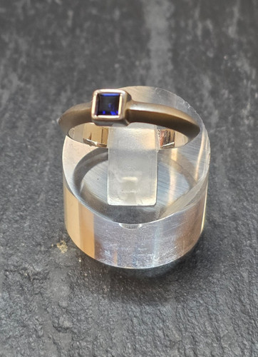 Ring 925er silber rhodiniert - ring,