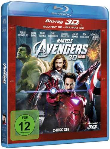 Marvel the avengers 3d - avengers, (